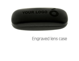 Engraved lens case