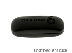 Engraved lens case